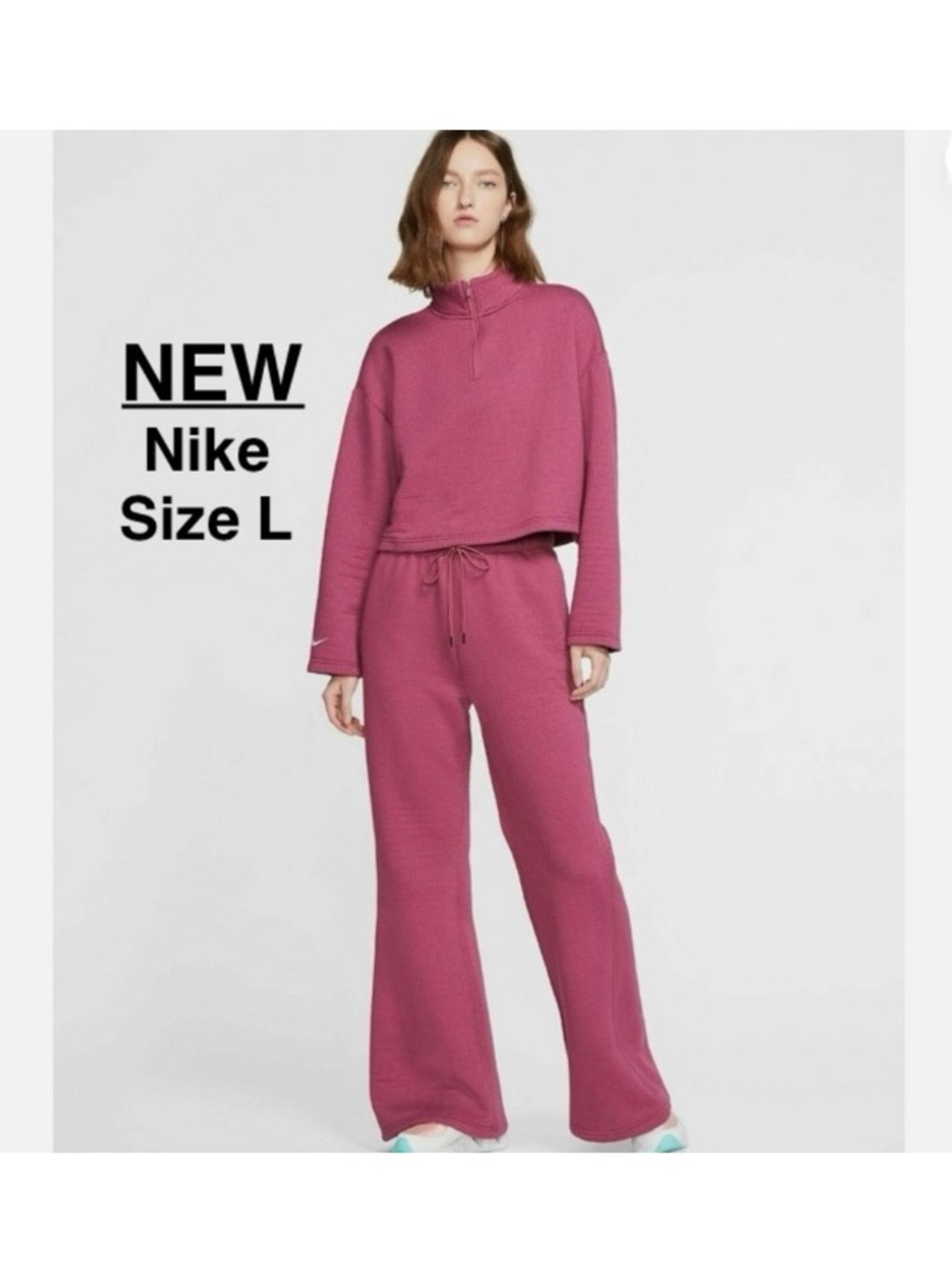 New Nike  Sportswear Tech Fleece 1/4 Zip Top Size L  with tag ⭐️⭐️⭐️⭐️
